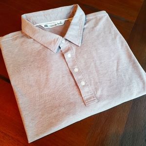Travis Mathew XXL sports polo shirt grey